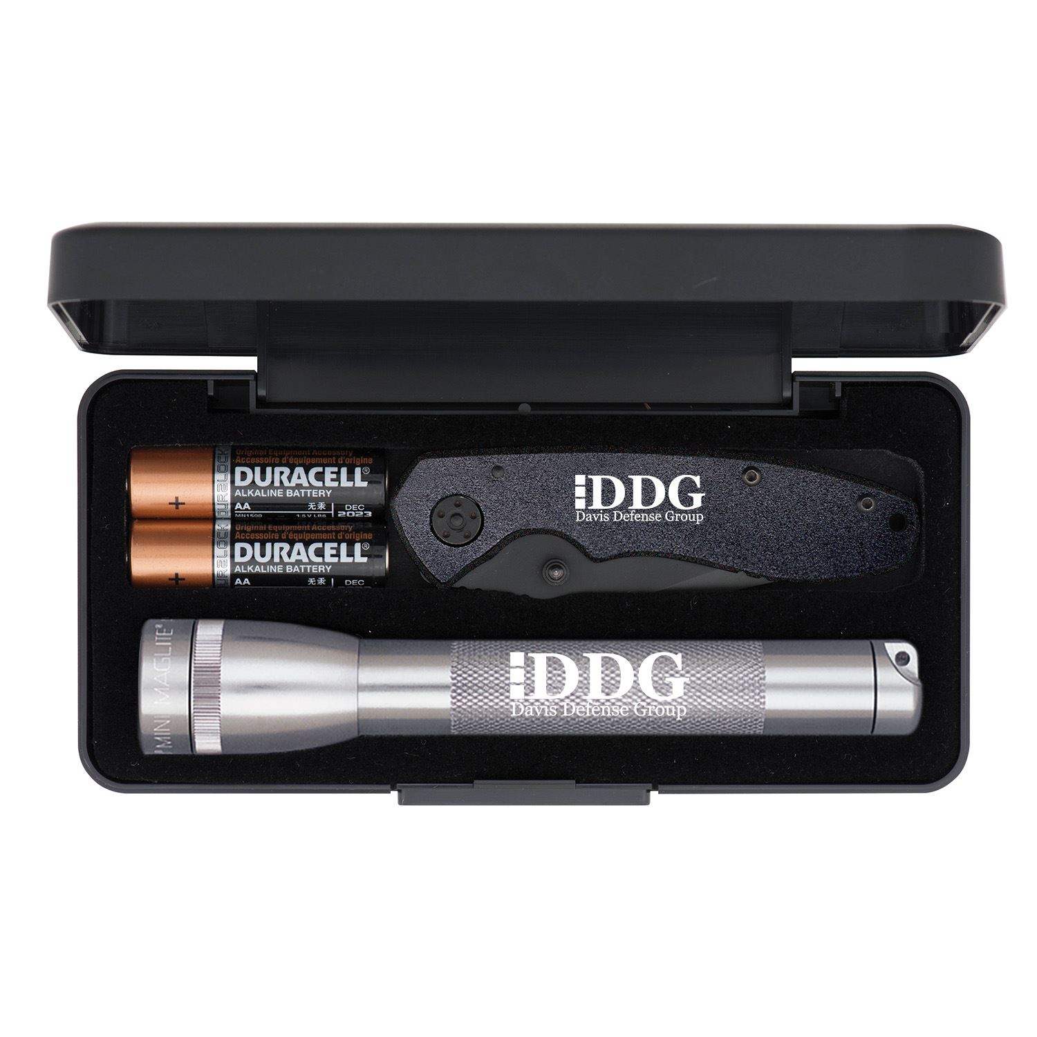 "AA" Mini Maglite® With Warhawk Pocket Knife 3