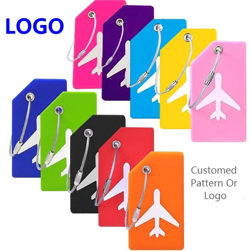 Silicone Luggage Tag with Name ID Card 4