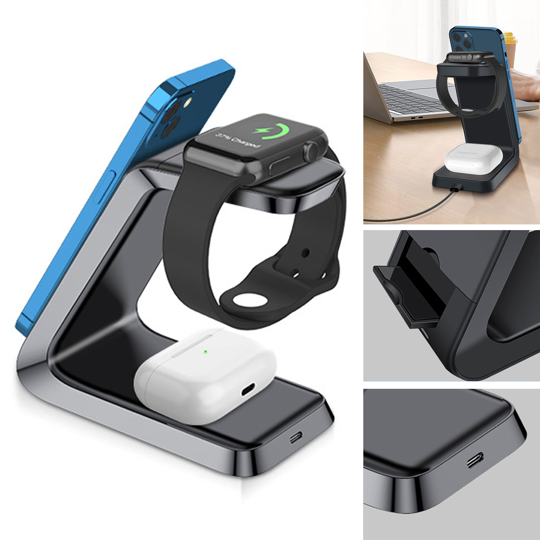 3 in 1 Wireless Charger Dock