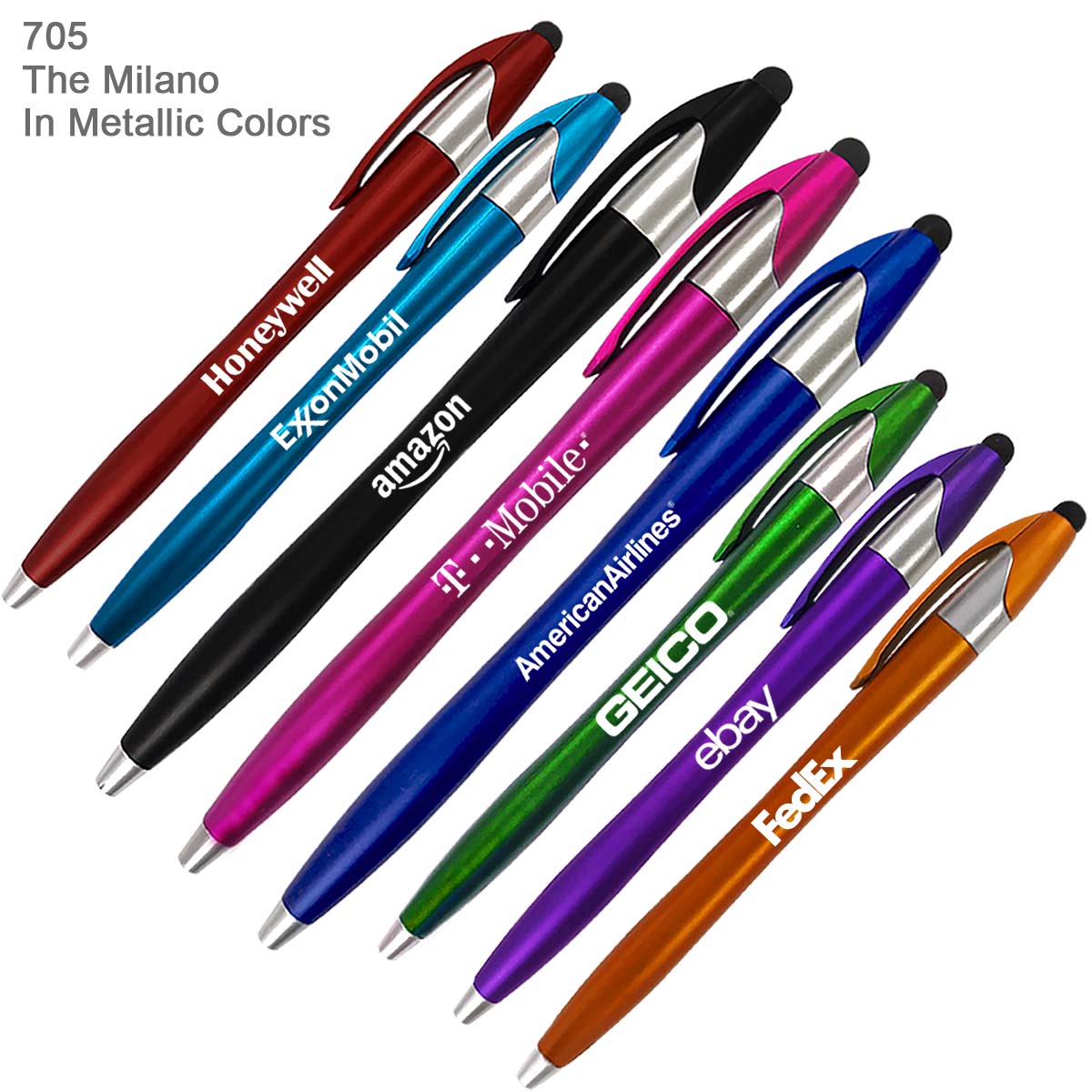 The Stylish Milano Stylus Ballpoint Pen - Office Pens 1