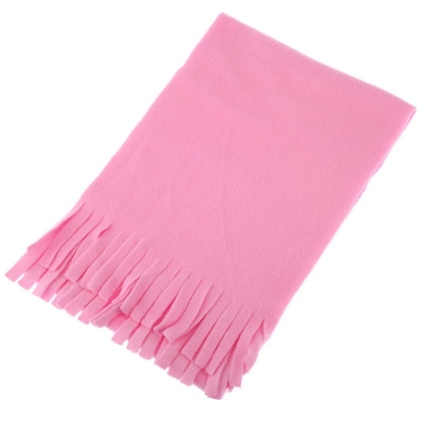 Polar Fleece Tassels Winter Scarf 11