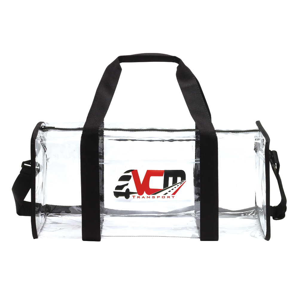 Clear Square Duffle Bag 2