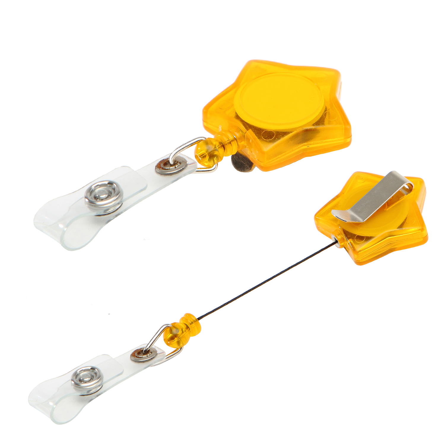 Retractable Star Shape Badge Reel 7