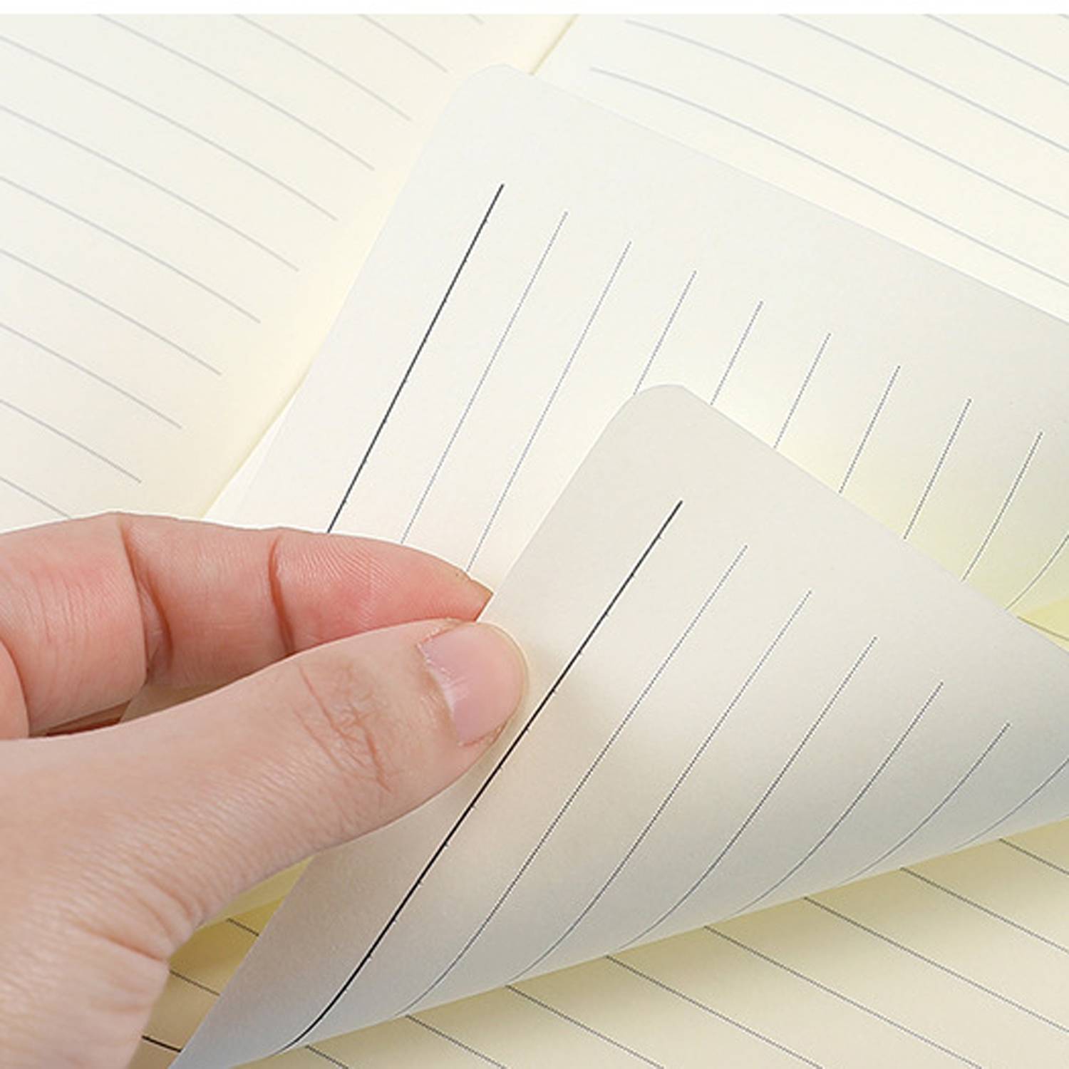 A5 PU Leather Magnetic Closure Pen Holder Notebook 7