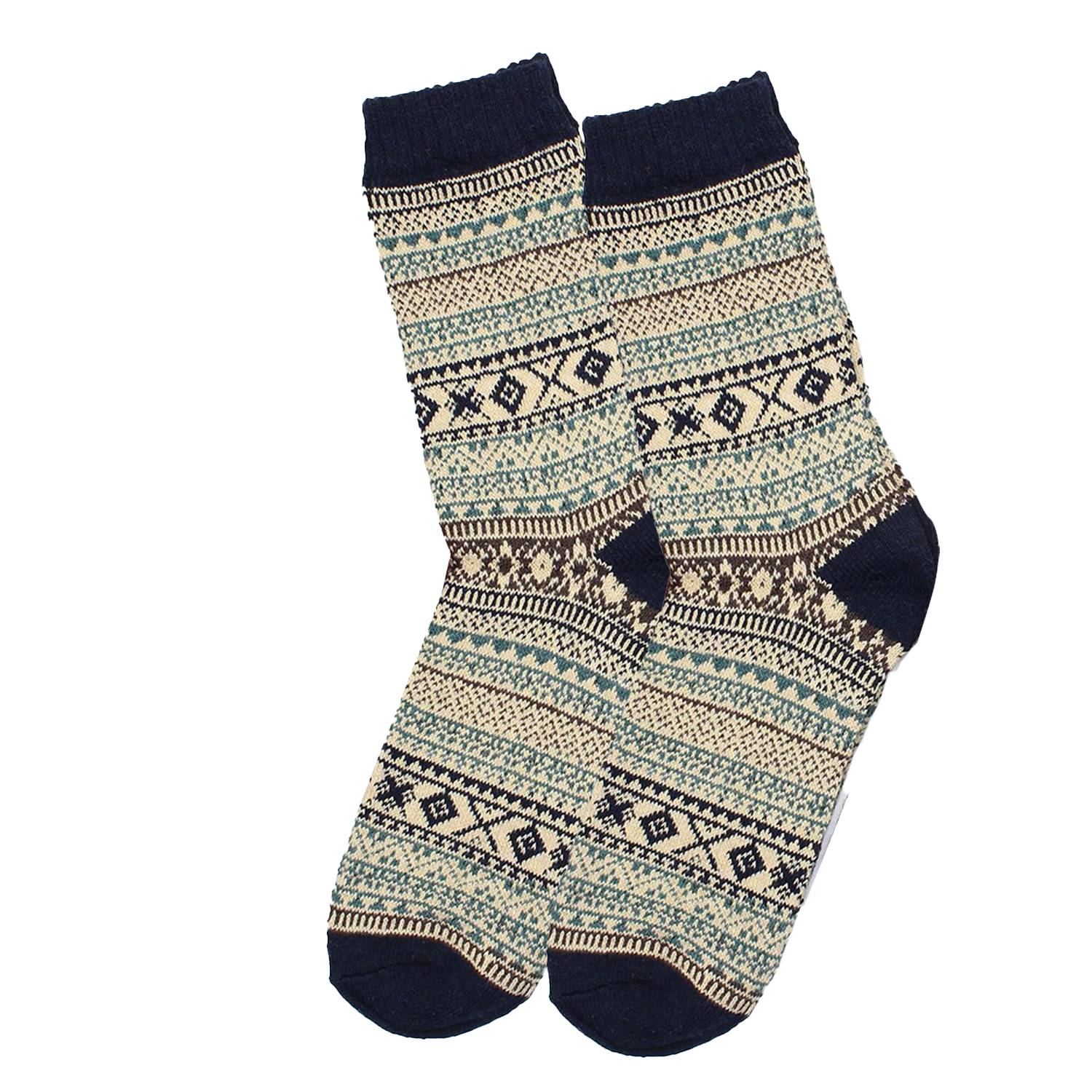Winter Womens Vintage Wool Socks 7