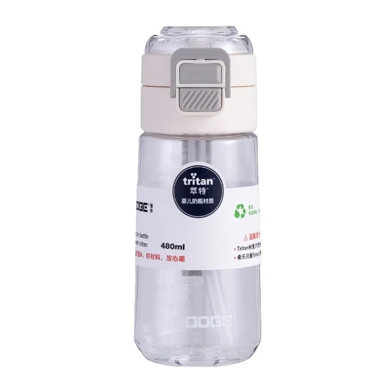 16OZ Bottle With Straw And Pop Cap 3