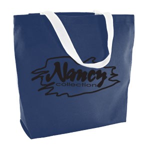 Colored Canvas Tote w/Gusset (13"x14"x3") 4
