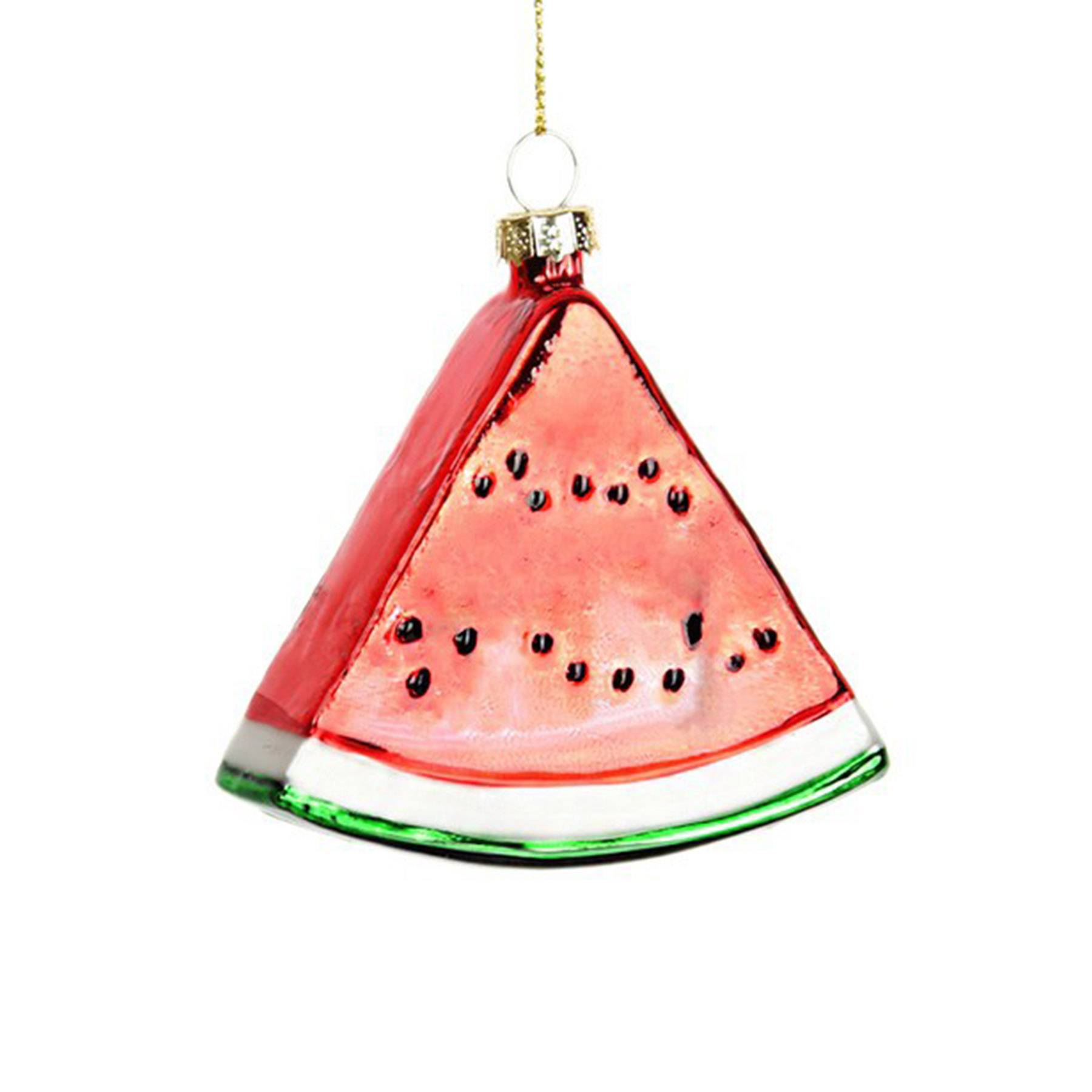 Glass Christmas tree vegetables and fruits hanging ornaments 8