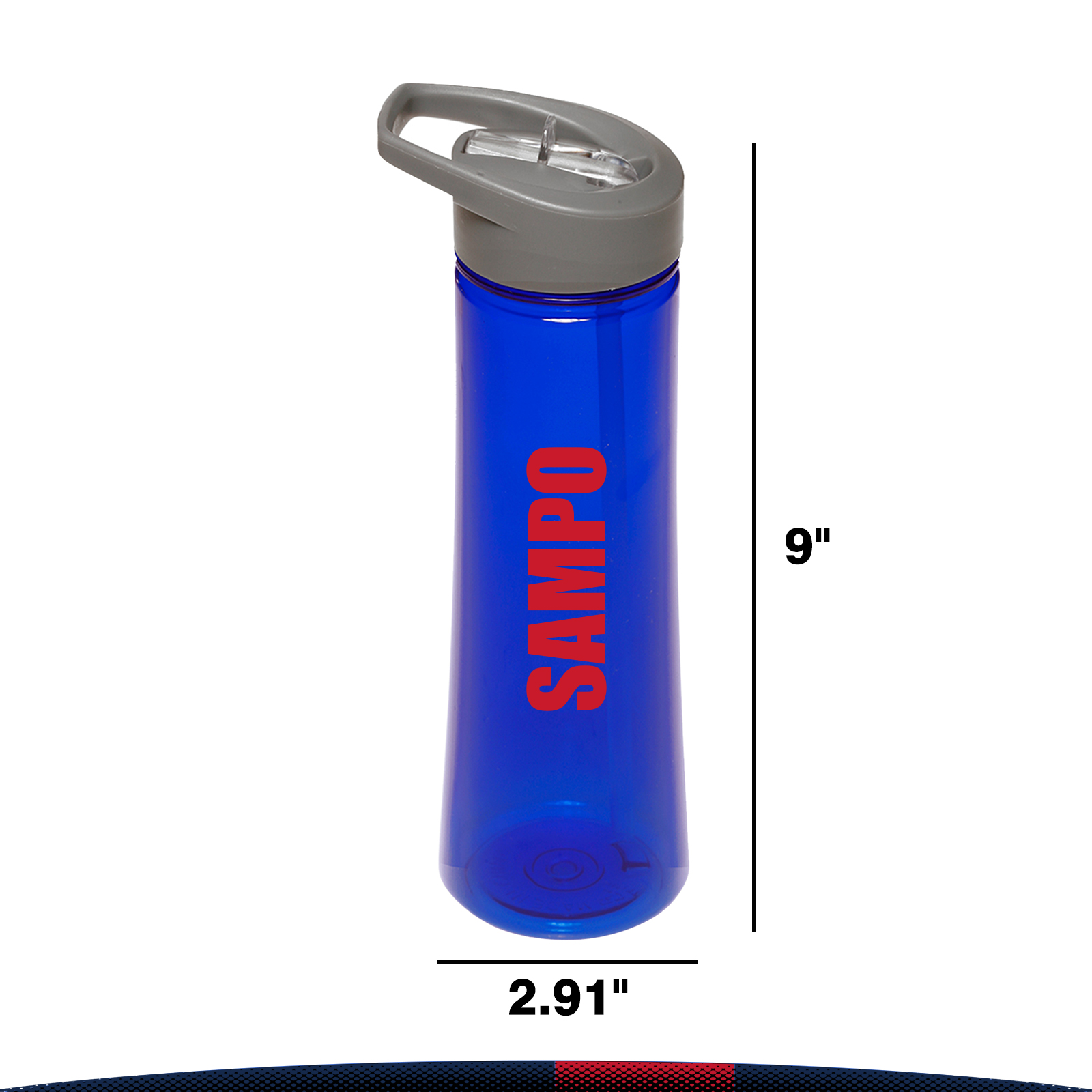 Nodice Plastic Sports Bottle - 22 OZ. 8