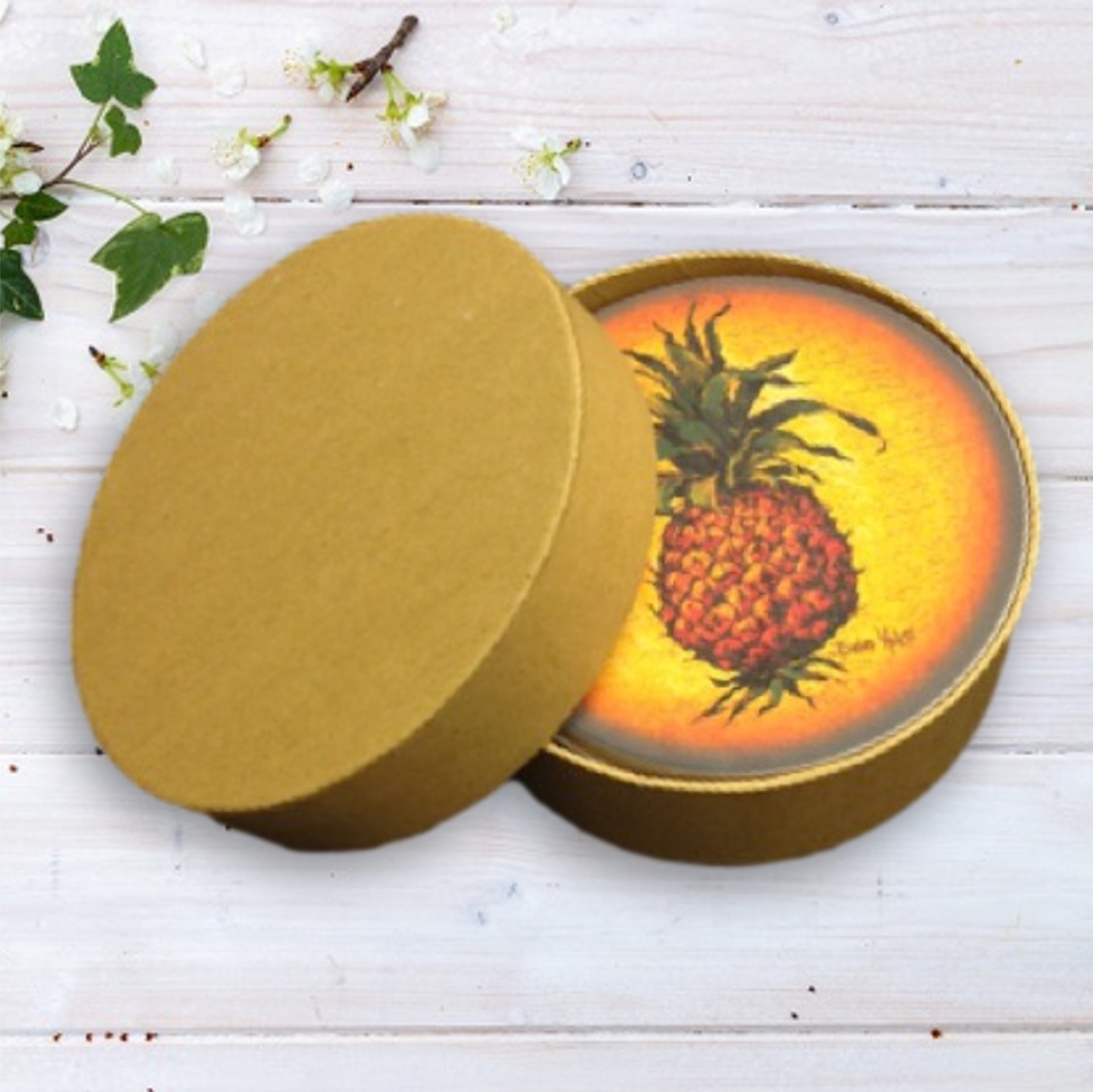 4 Round Coaster Gift Box Set 3