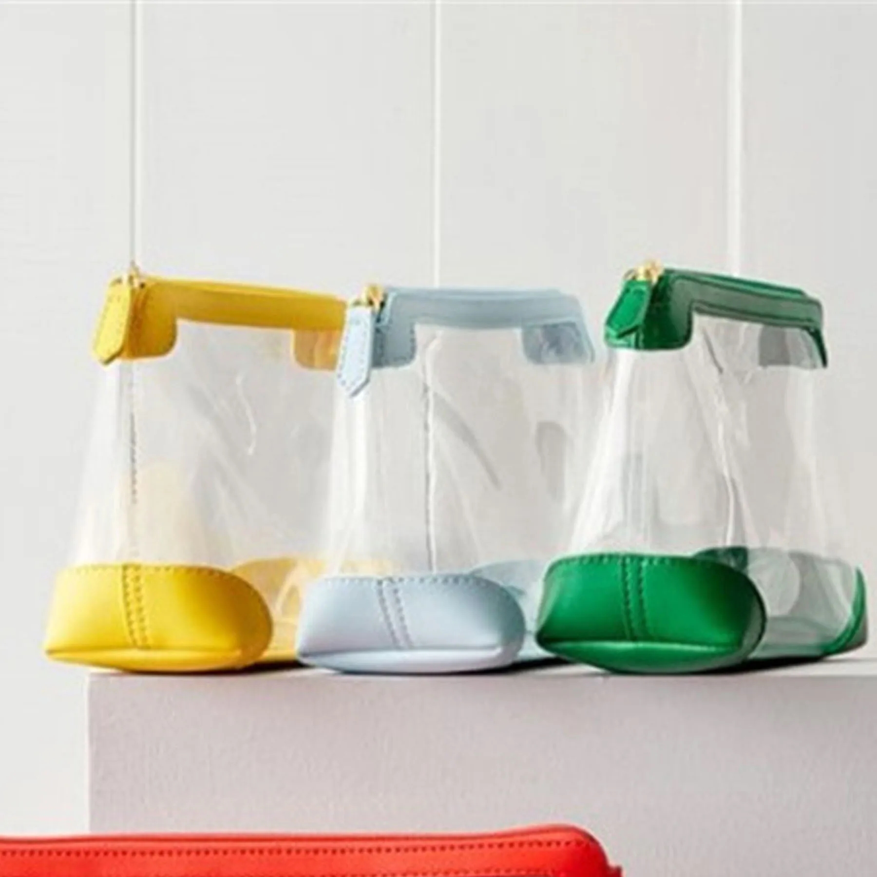 Splicing Pvc Makeup Bag 5