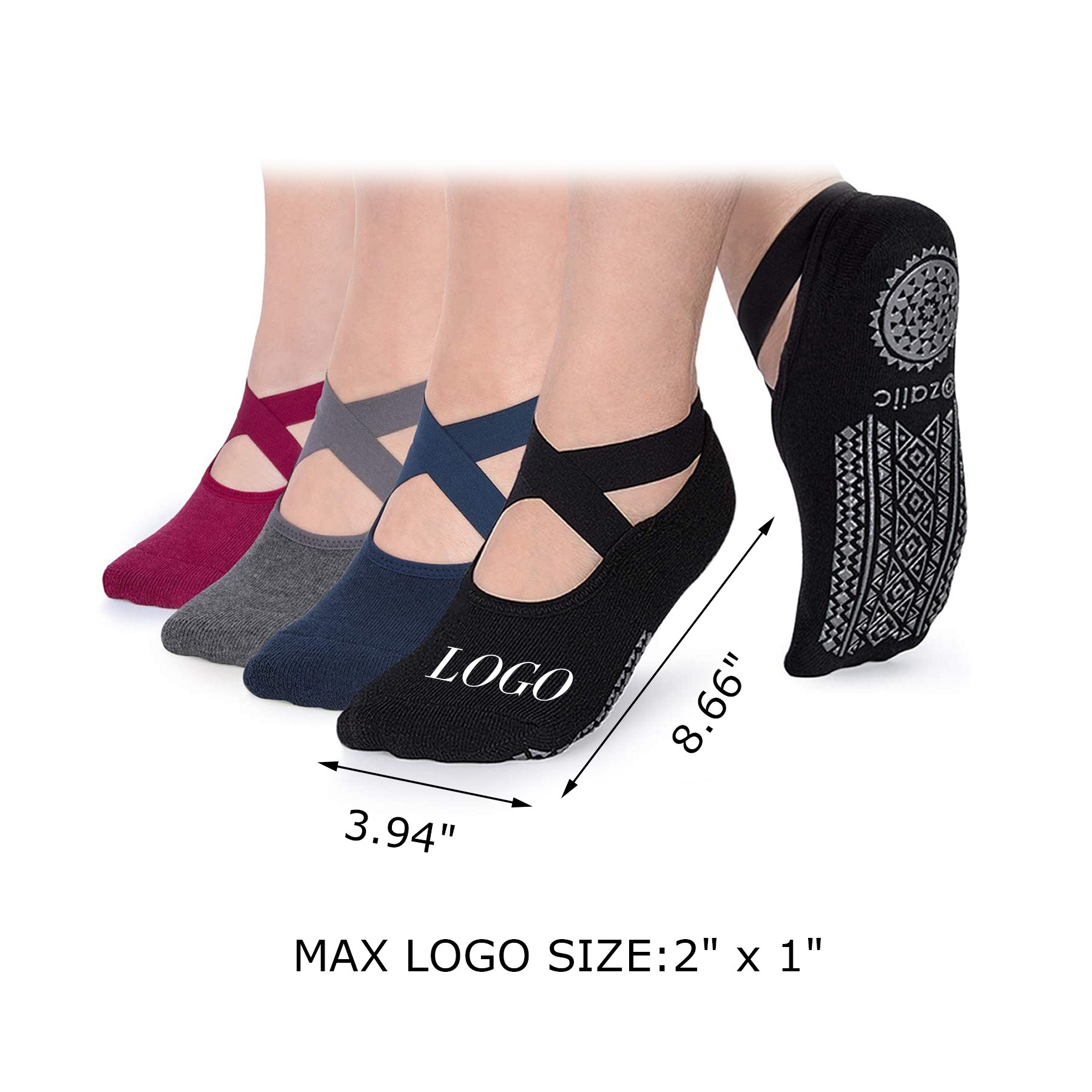 None slip Yoga Socks 2