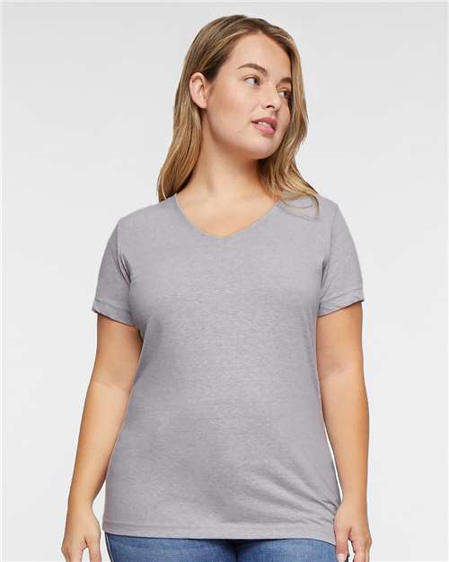 Women's Harborside Mélange V-Neck Tee - 3591 38