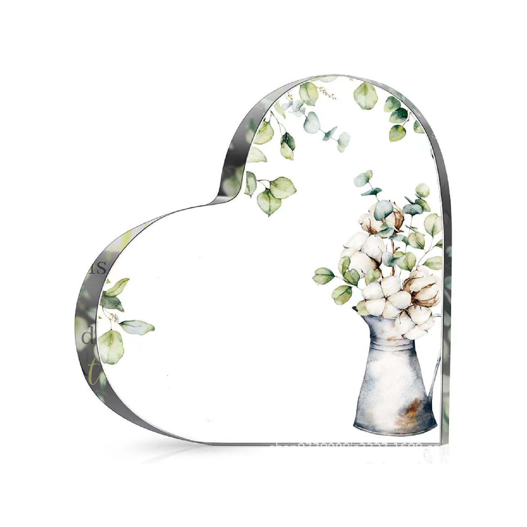 Acrylic Heart Gift Keepsake/Award (direct import) 4