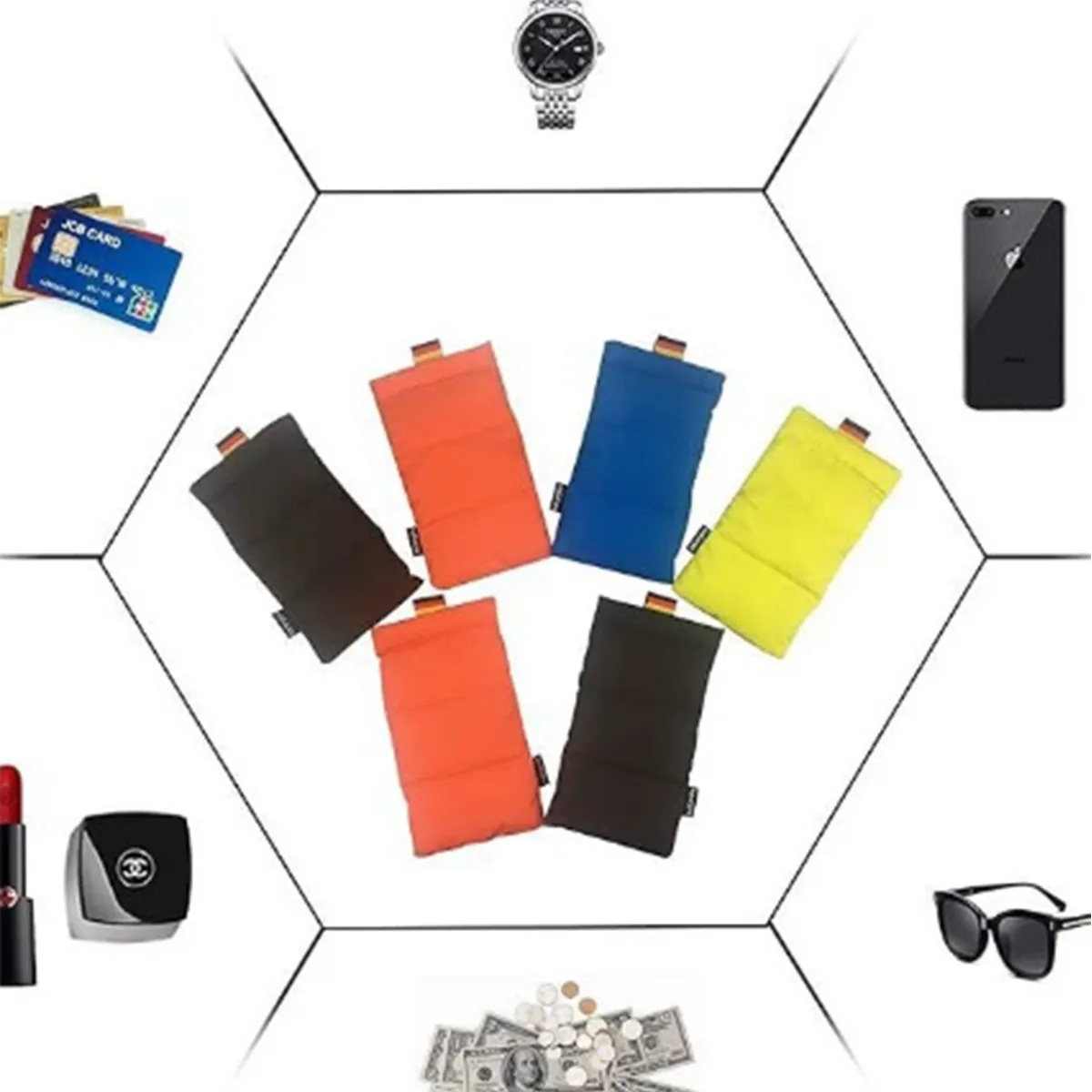Insulated Phone & Card Sleeve with Padded Protection 4