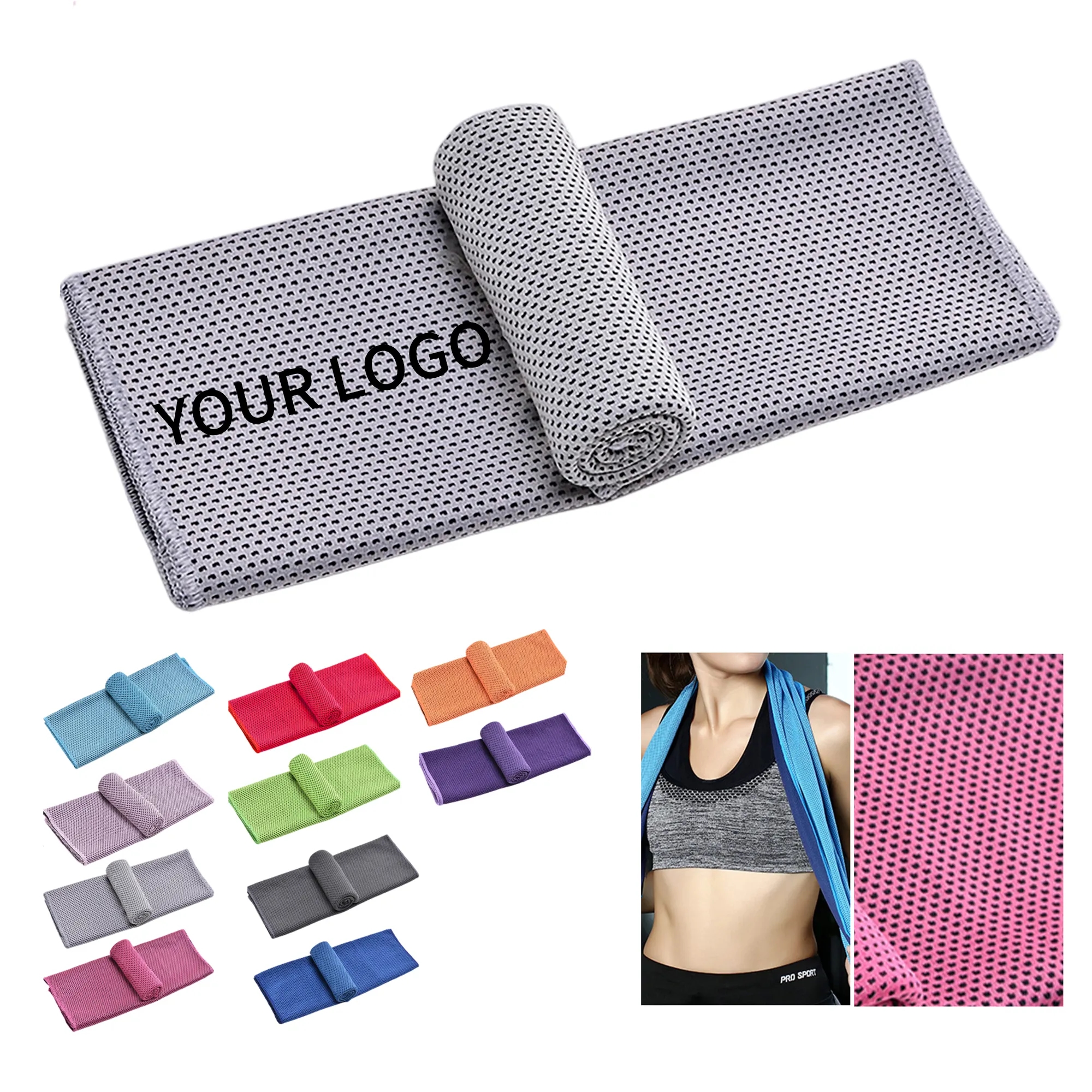 11.82x31.5 Inch Cooling Towel Lightweight Practical Design 3