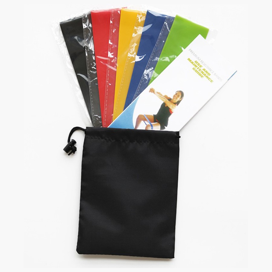 Stretchable Exercise Resistance Band Set - Latex or TPE Options 6