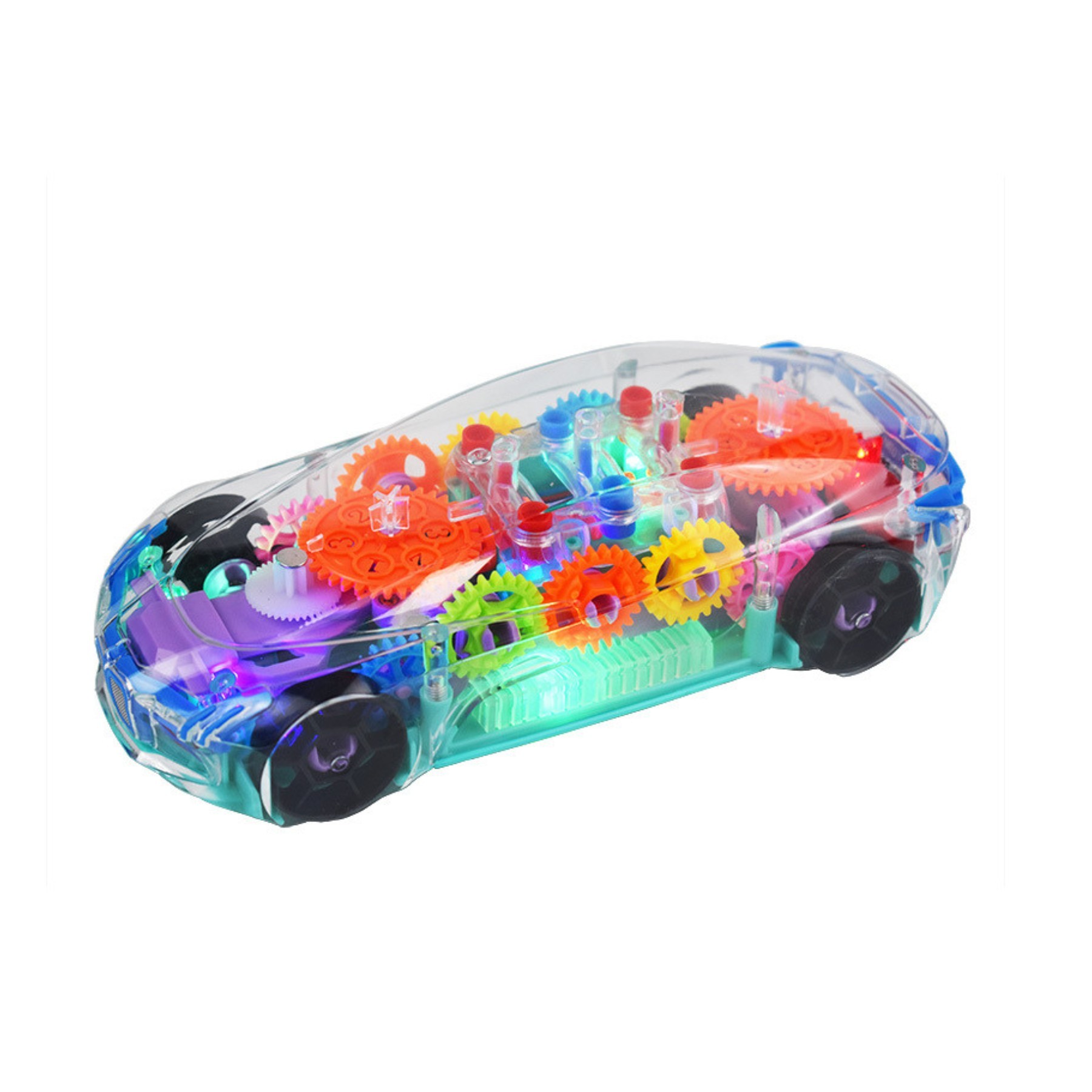 Light Up Transparent Toy Car 1