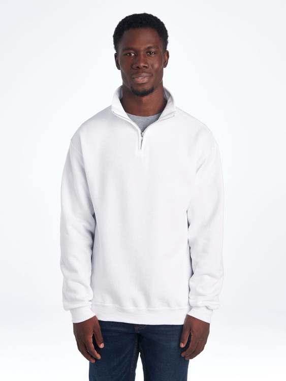JERZEES NuBlend® Unisex Quarter-Zip Cadet Collar Sweatshirt 17