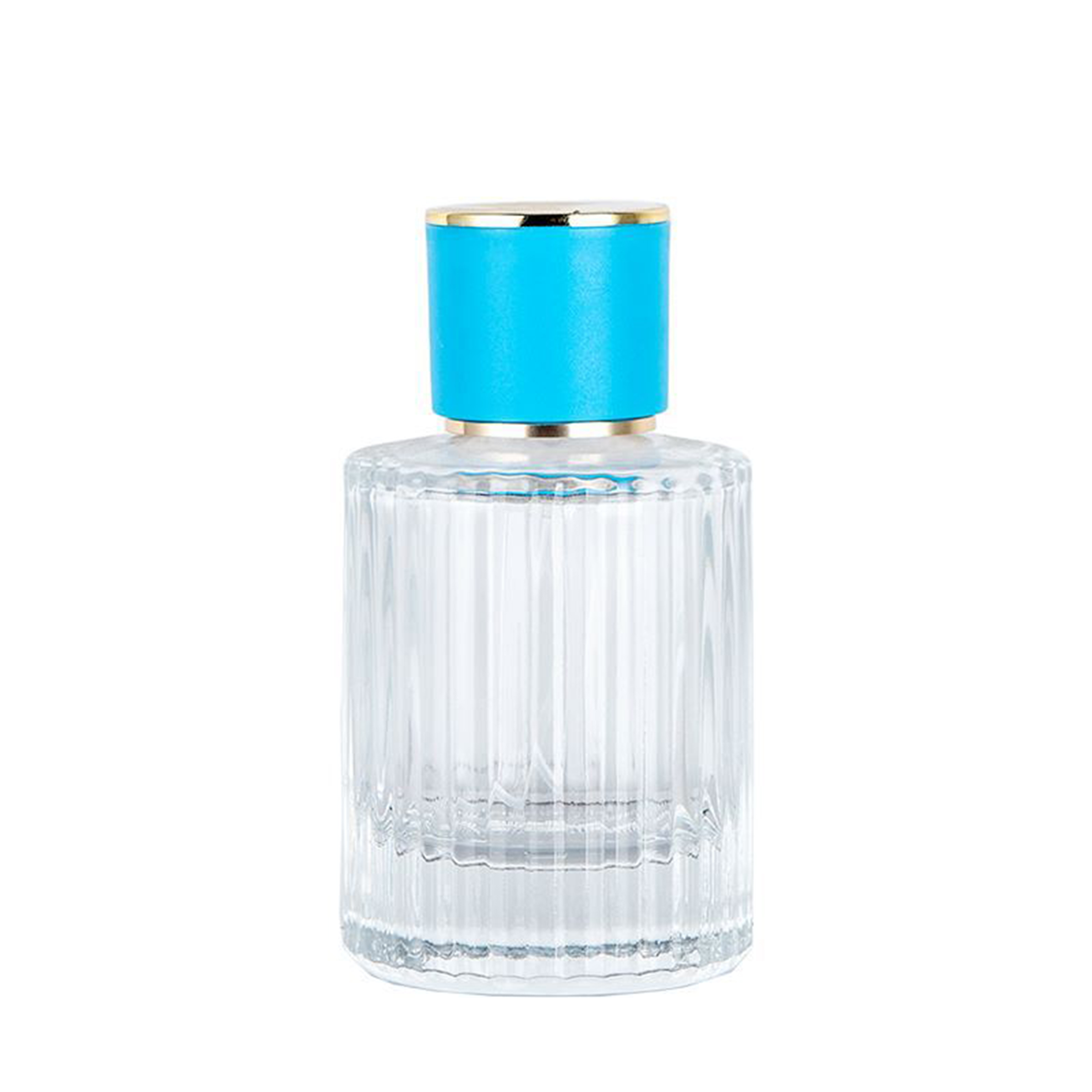 1.7oz Vertical Stripe Glass Perfume Bottle 3