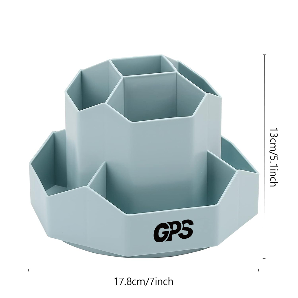 Slots 360° Rotating Pencil Pen Organizer