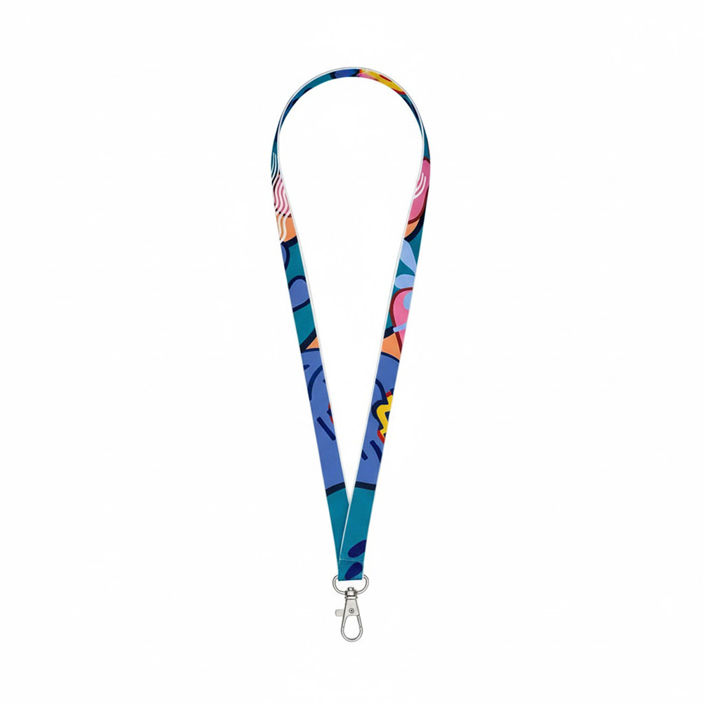 5/8" Recycled Polyester Lanyard 1