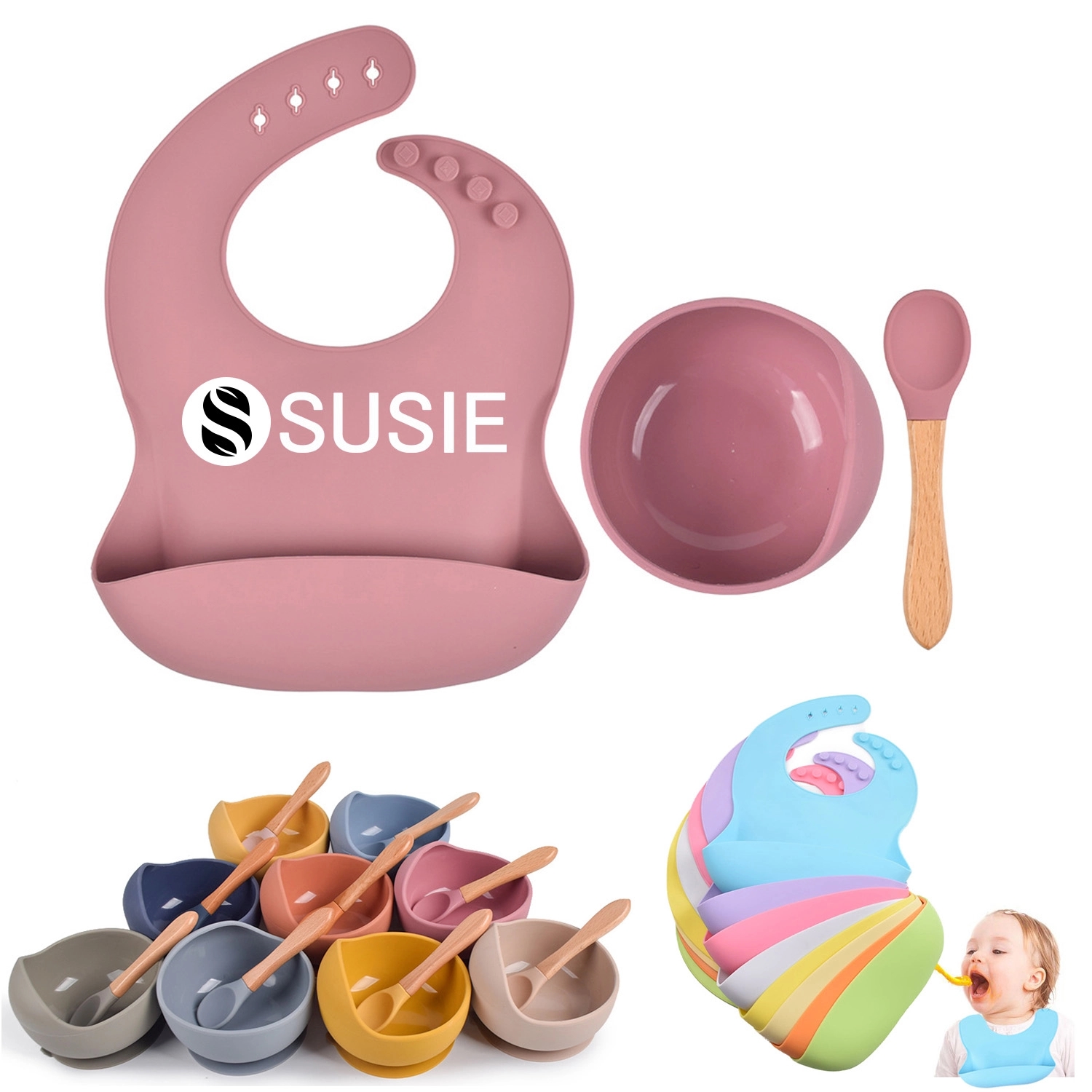 Silicone Baby Feeding Set 1