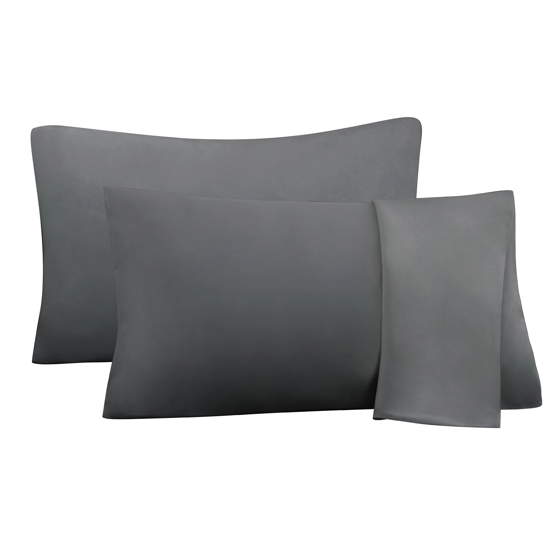 Silk Satin Pillowcase 2 Pack, Standard/Queen /King Size 12