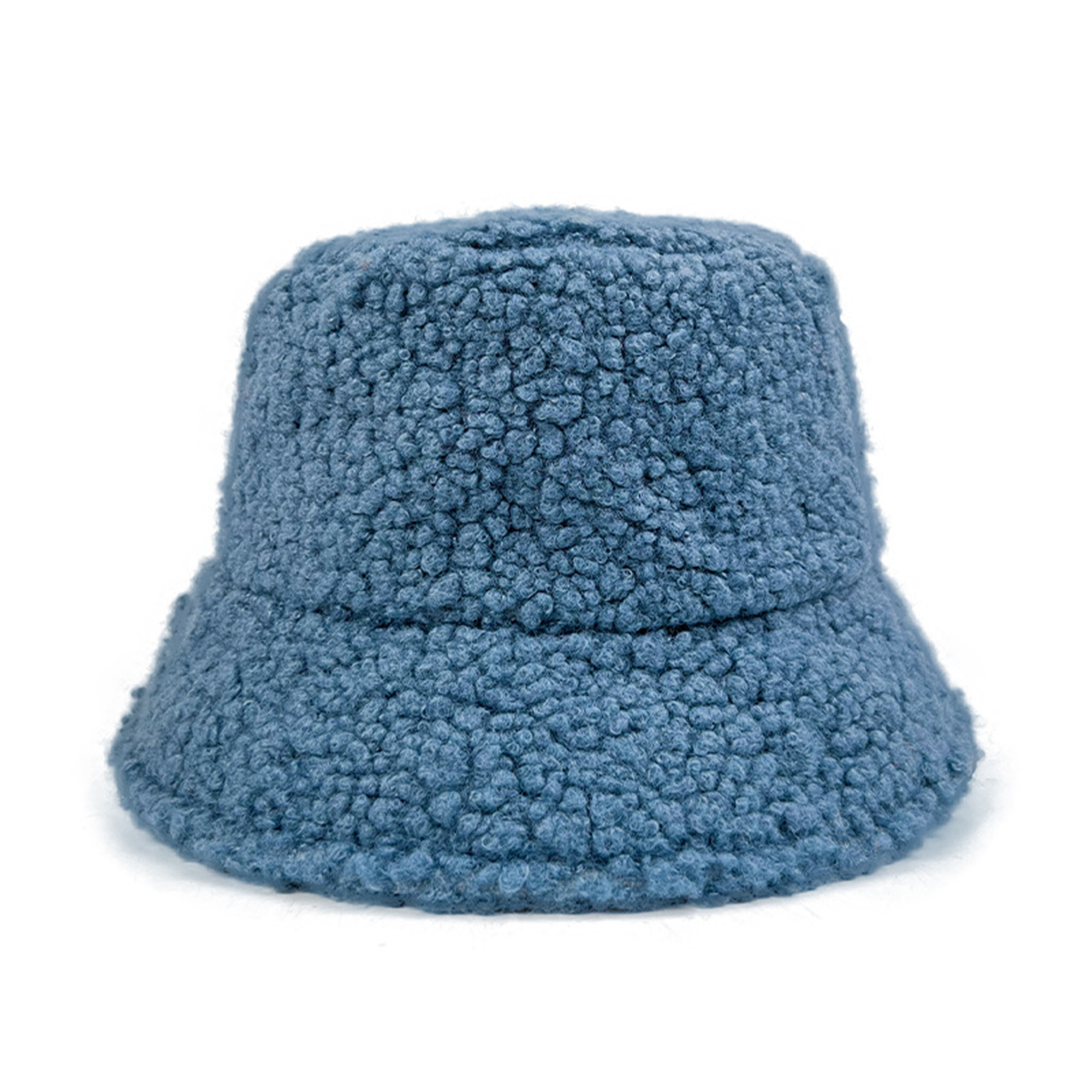Fuzzy Winter Bucket Hat With Fleece Lining 22.83" Circumference 11