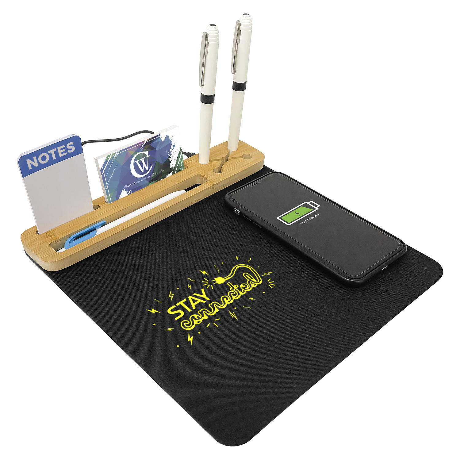 Eco Mouse Pad with 10W Wireless Charger 5