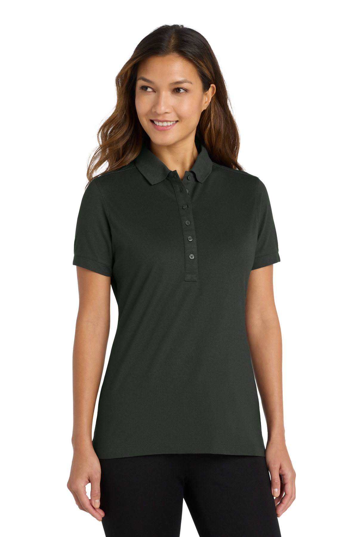 Port Authority Women's Stretch Pique Polo. L555 35