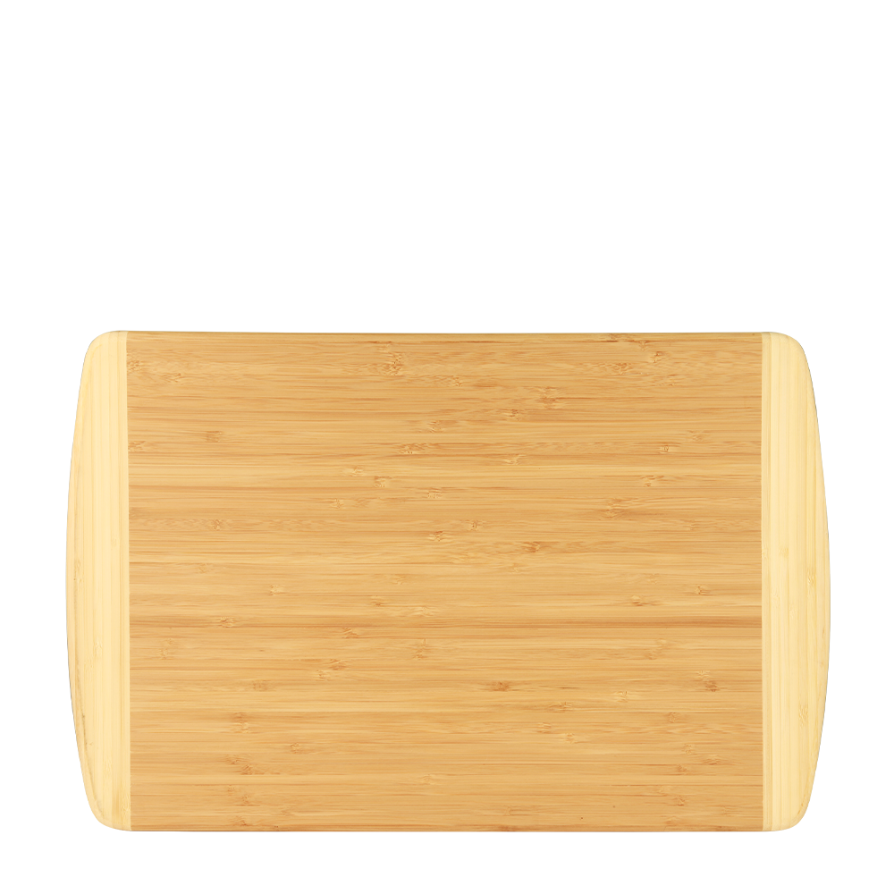 Bamboo Two Tone Large Cutting Board