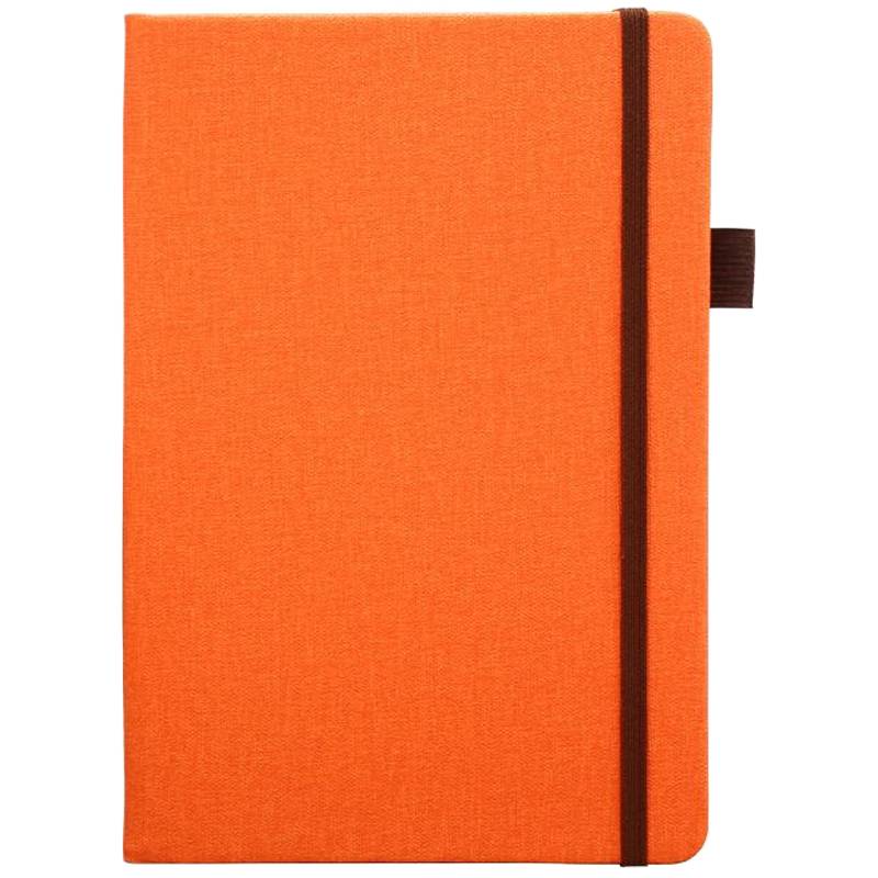 Solid Color PU Leather Notebook w/ Elastic Closure 2