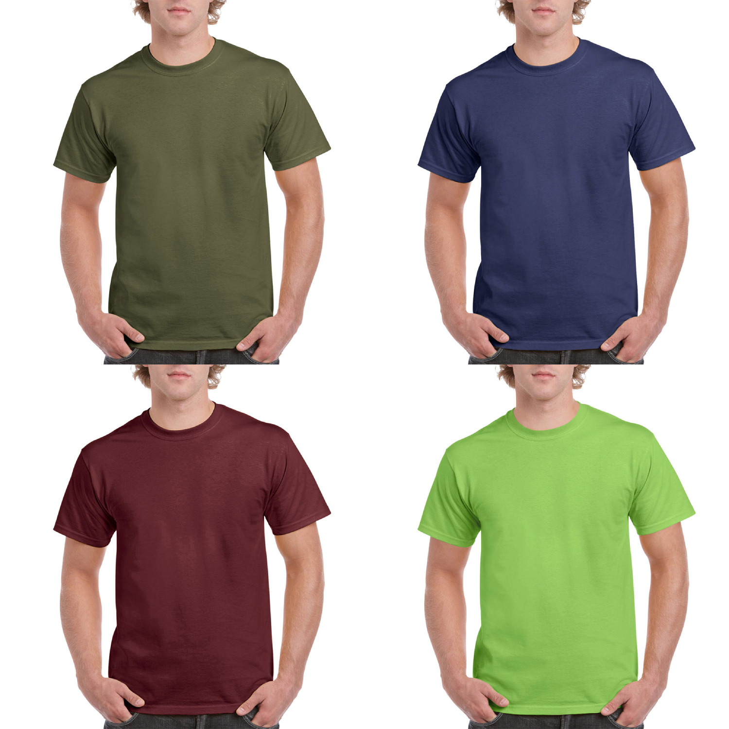 Adult 6.1 oz. Cotton Preshrunk T-Shirt 9