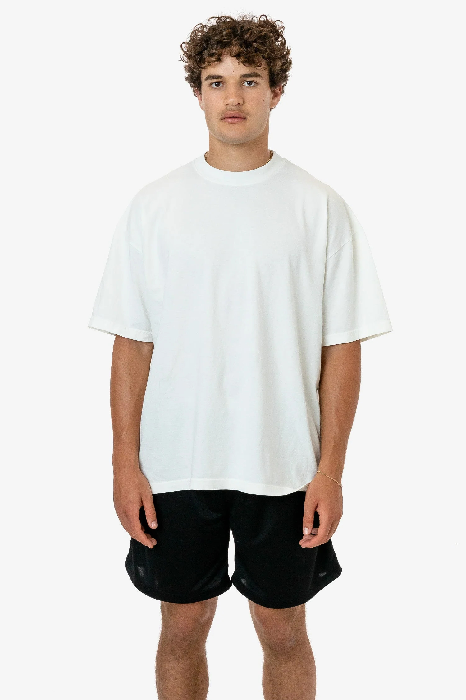 POLY PIQUE MESH MID-LENGTH SHORTS 7