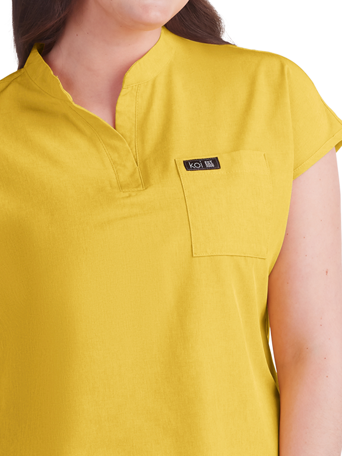 koi - Basics - Women's One-Pocket Stretch Tuck-In Ari Top 18