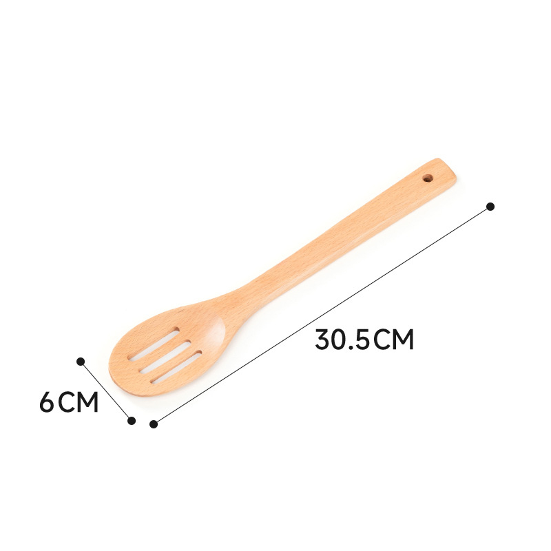 Wood 5-Piece Cooking Utensil Set 9