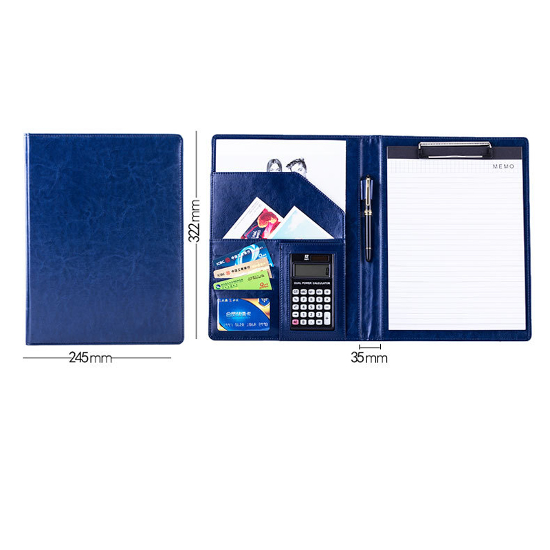 Business Portfolio Legal Document Organizer w/Calculator 3