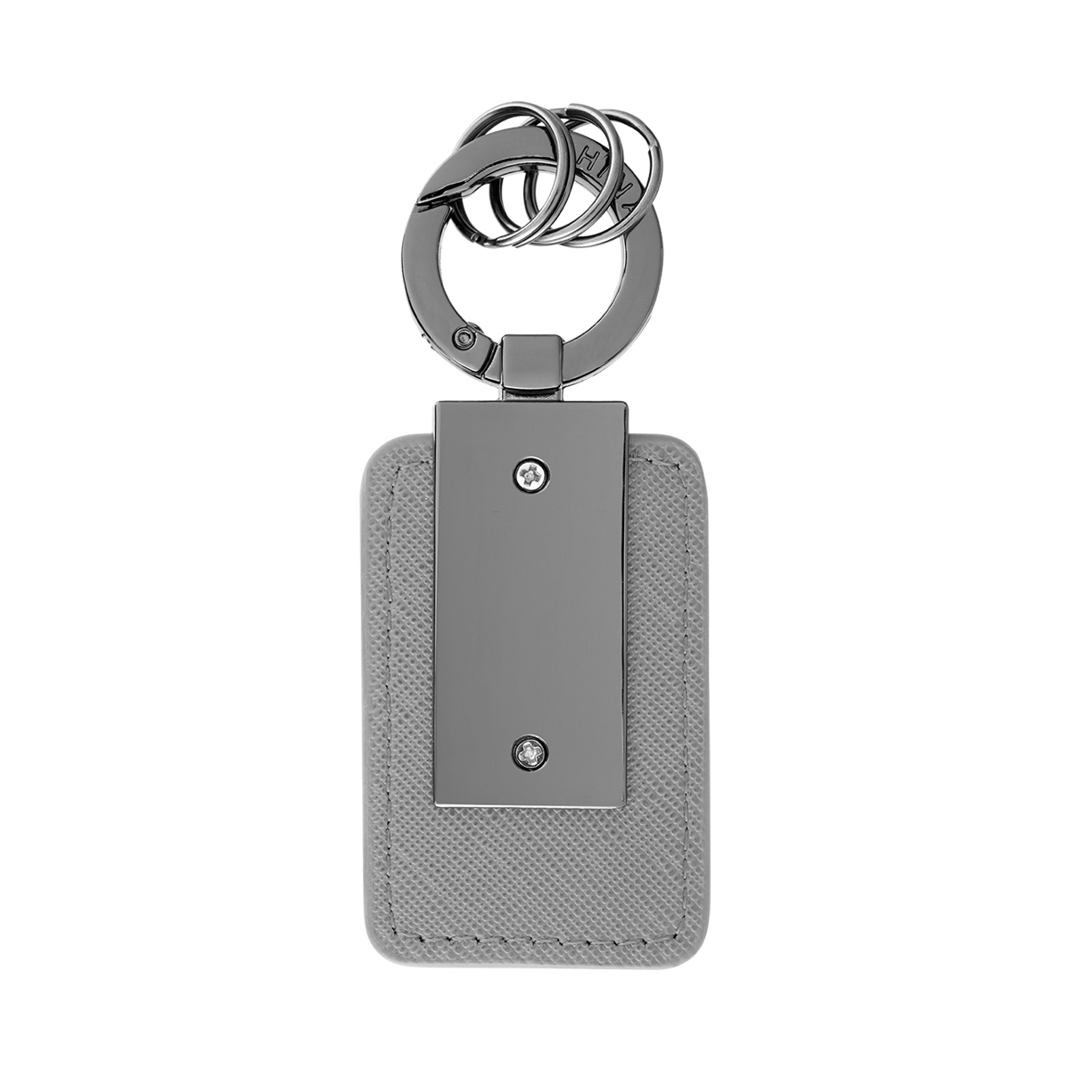 Leatherette Carabiner Clip Key Tag 8