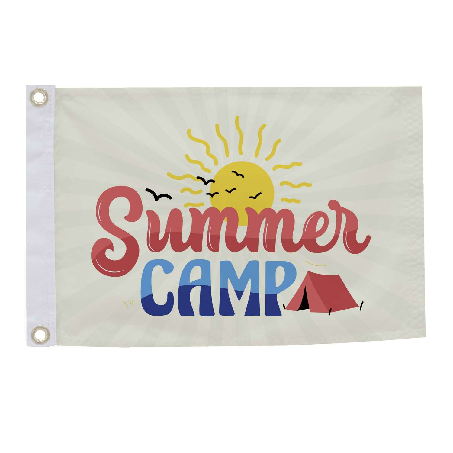 12" x 18" Polyester Flag Single-Sided