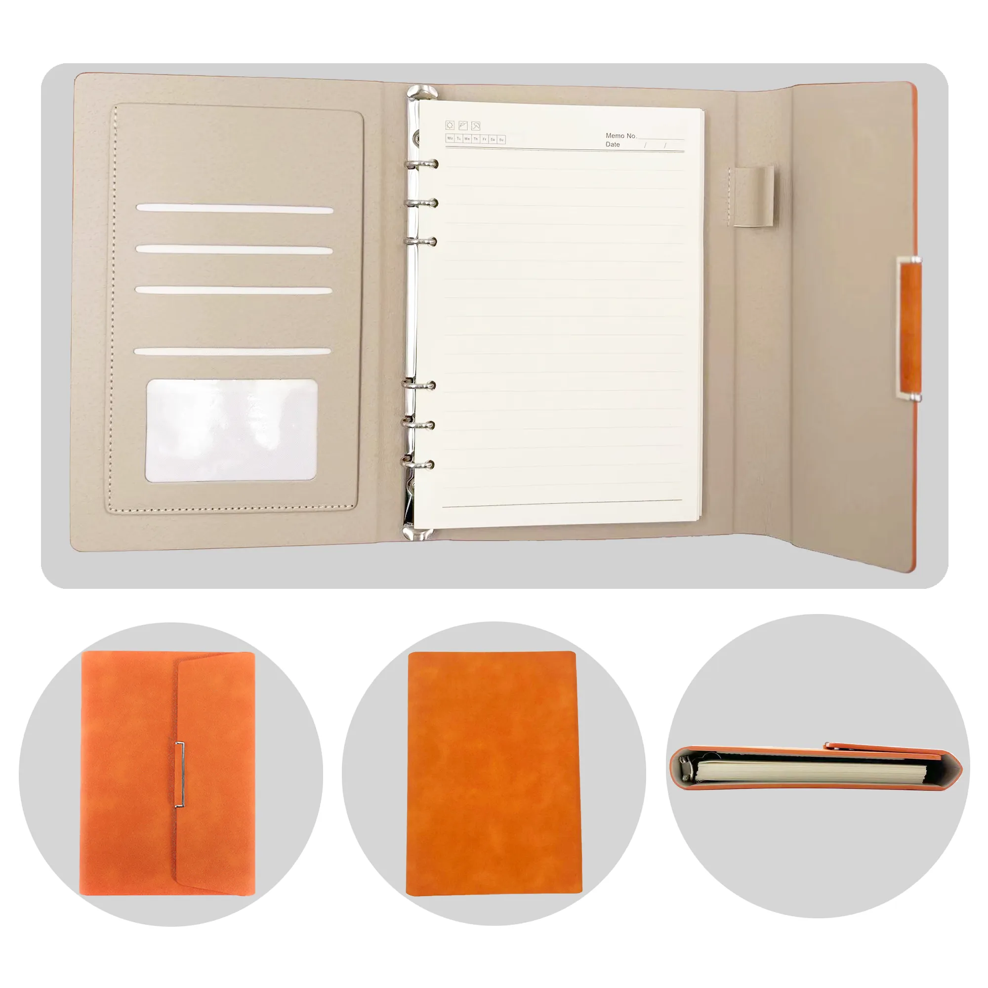 Premium Leather Business Notebook 9