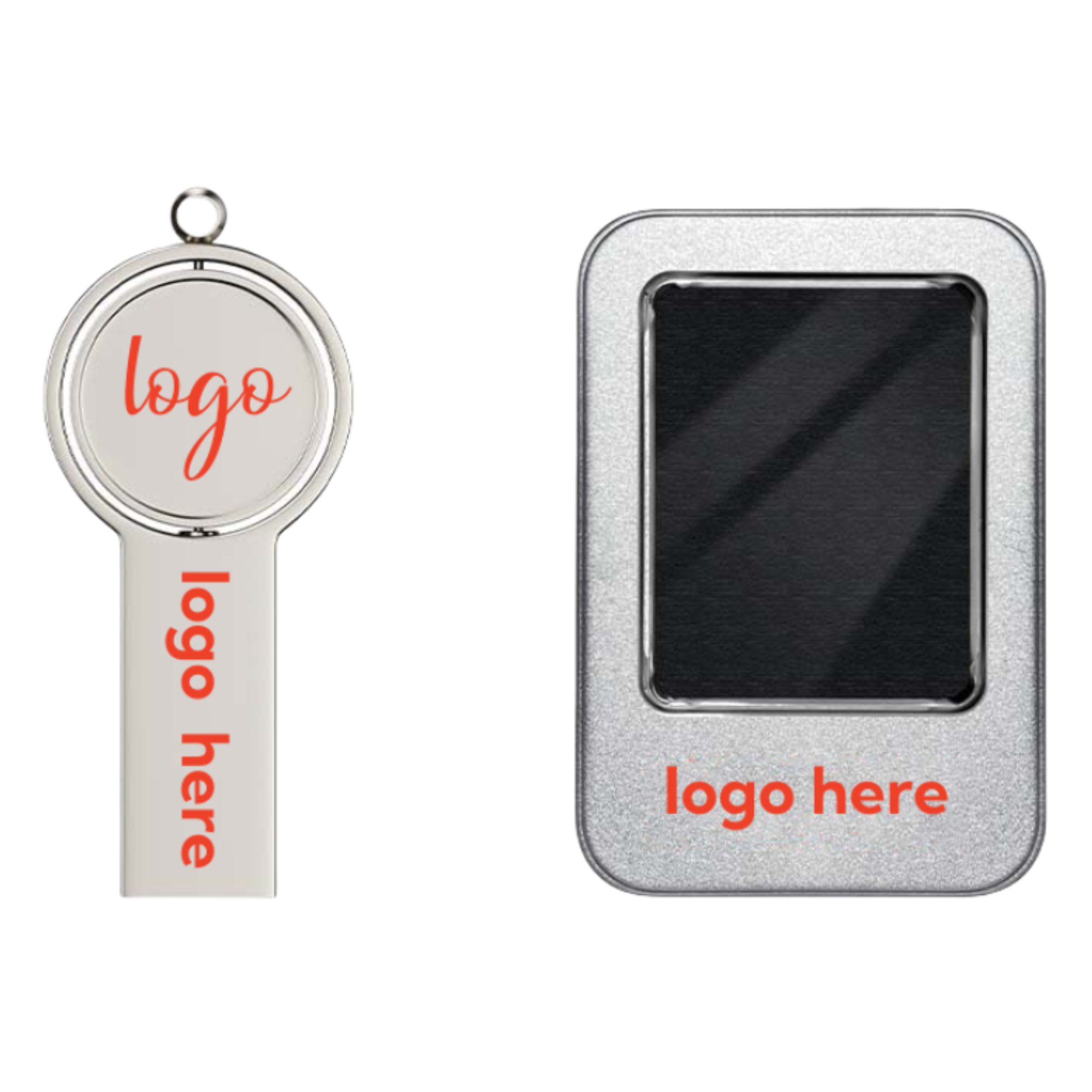 Corporate Branding USB-360?? Rotating,Silk Print Logo,Bulk Discounts 2