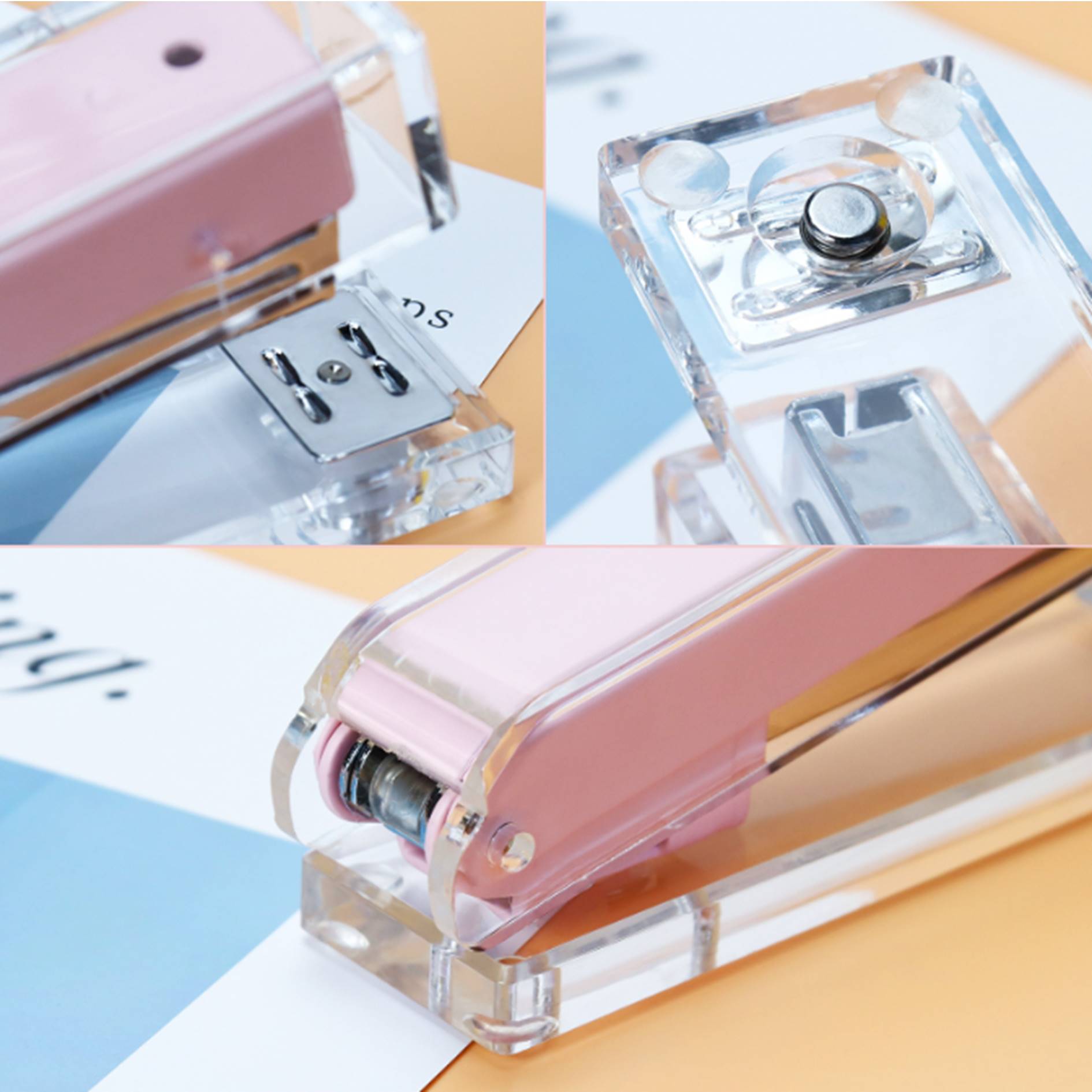 Office Use Transparent Stapler 5