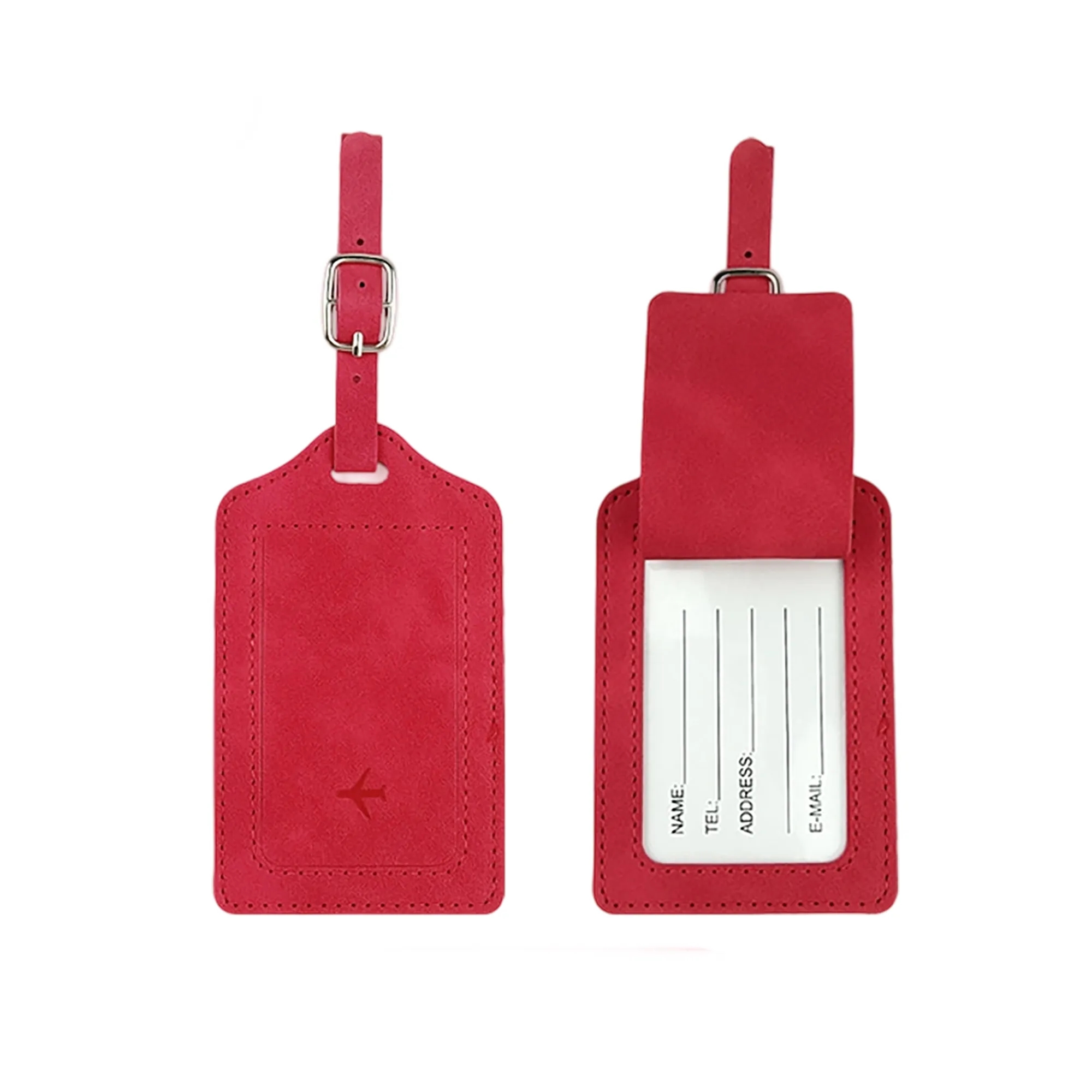 PU Leather Passport Holder and Luggage Tag Set 5