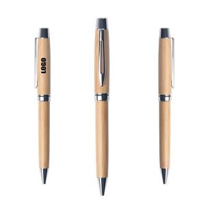 Advertising Bamboo Twist Writing Pen 10