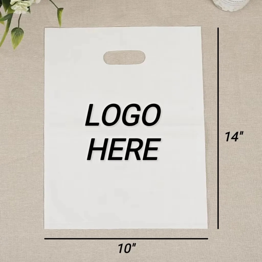 Plastic DieCut Handle Shopping Bag 1