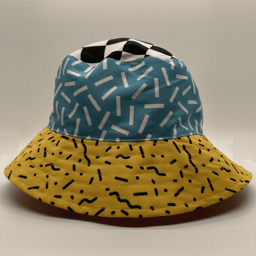Performance Poly Sublimation Reversible Bucket Hat 3