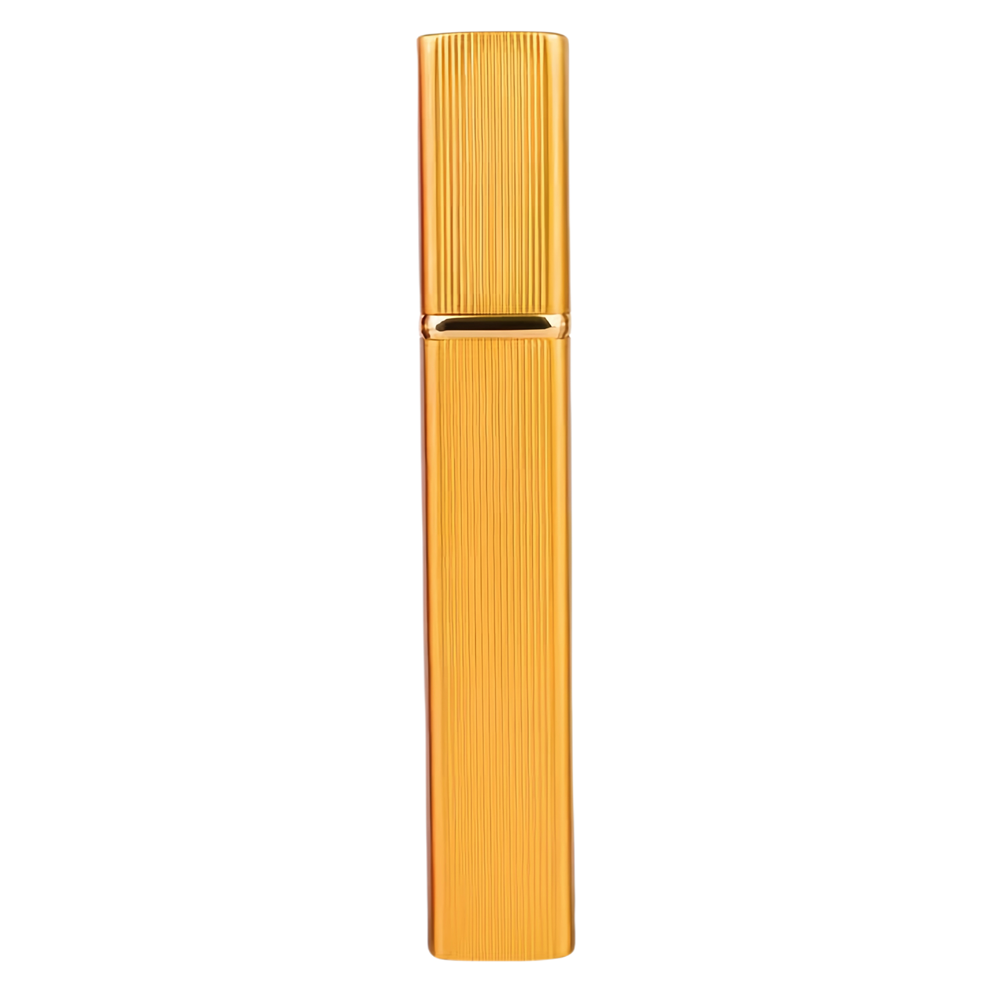 12ml Rectangular Striped Aluminum Perfume Bottle with Spray Pump 2