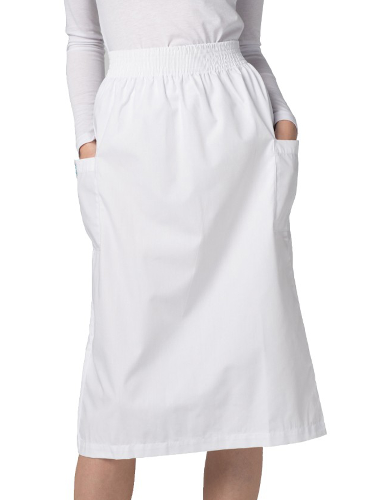 Adar - Universal - Women's A-Line Patch Cargo Pocket Skirt