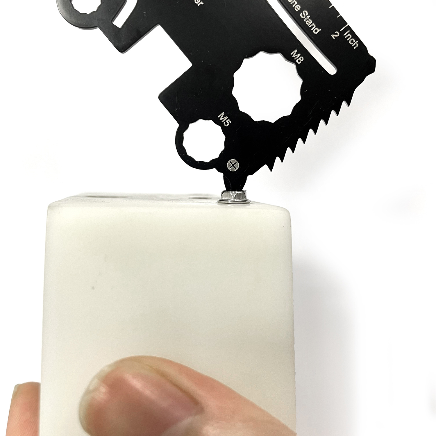 GearCard 21-in-1 Truck-Shaped Multi-Tool Card – Stainless Steel Wallet EDC Gadget 19